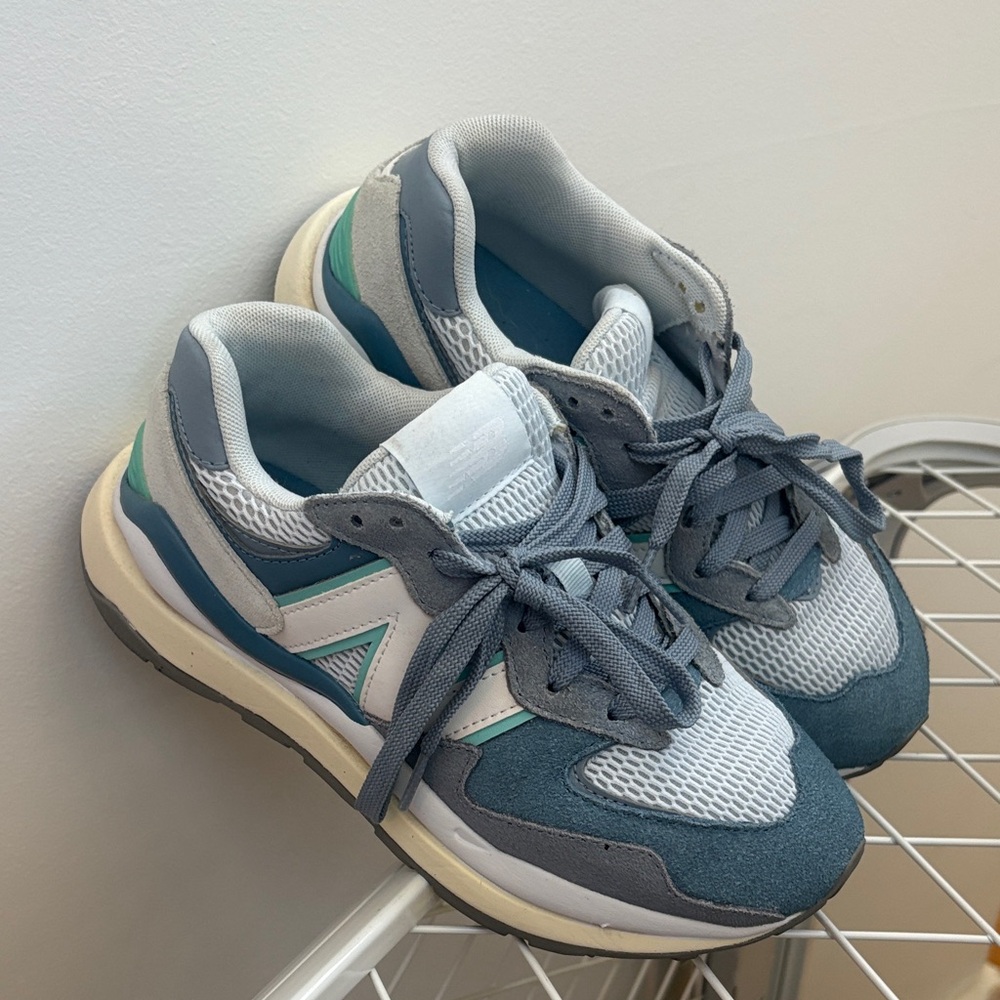 New Balance Gray and Blue Women's Sneakers